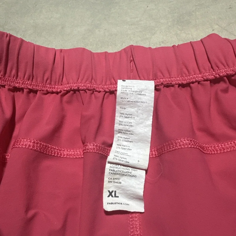 Fabletics Shorts Men's Extra Large Salmon Pink The One Short 5